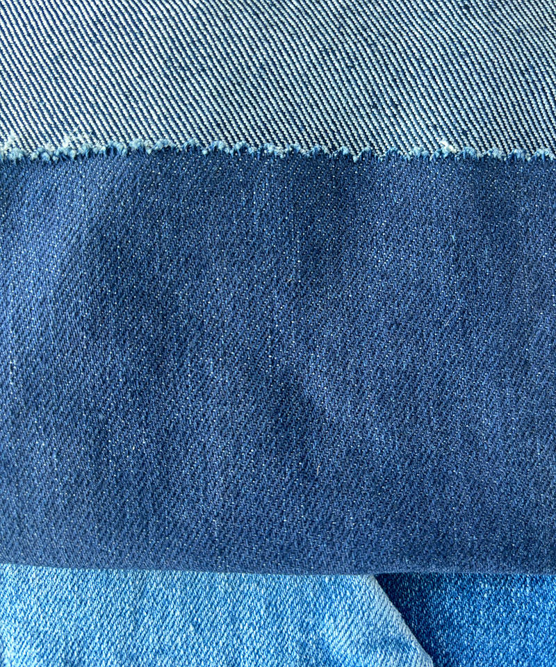 Sarga índigo 3/1 Tejido denim elástico pesado#30029