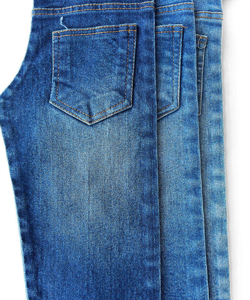 Sarga índigo 3/1 Tejido denim elástico pesado#30056