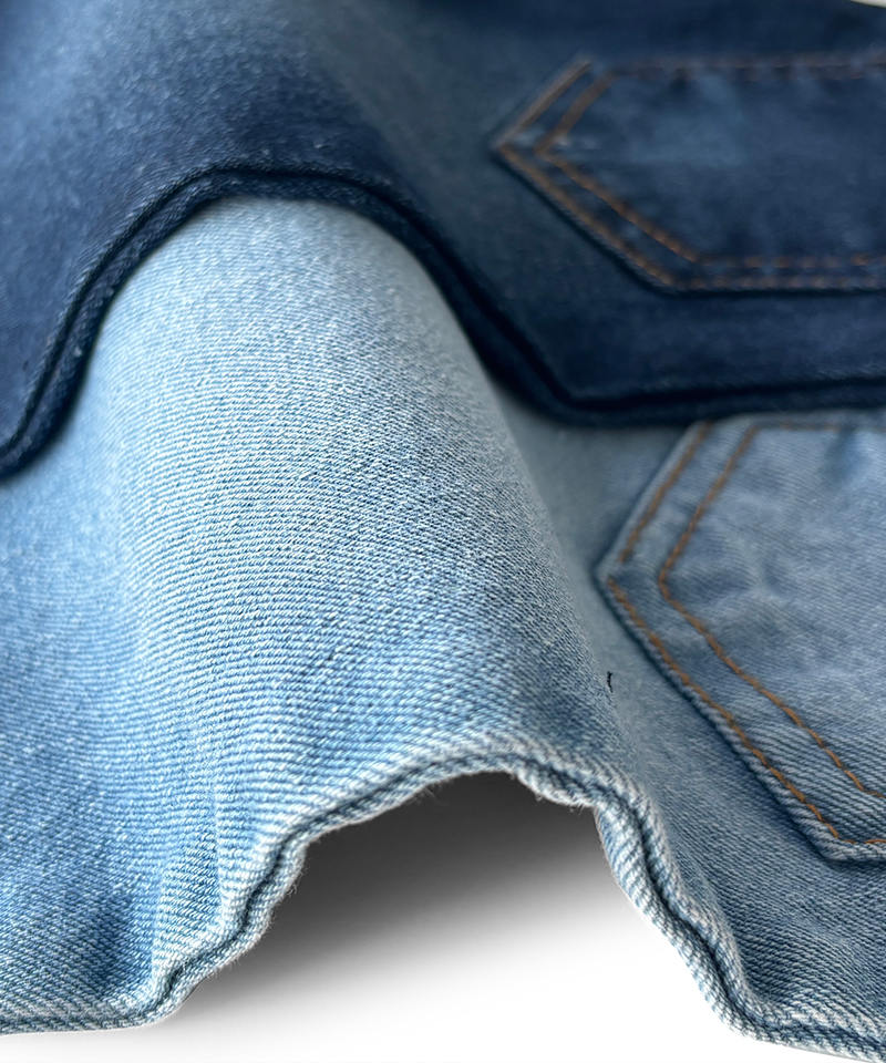 Sarga índigo 3/1 Tejido denim elástico pesado#40026