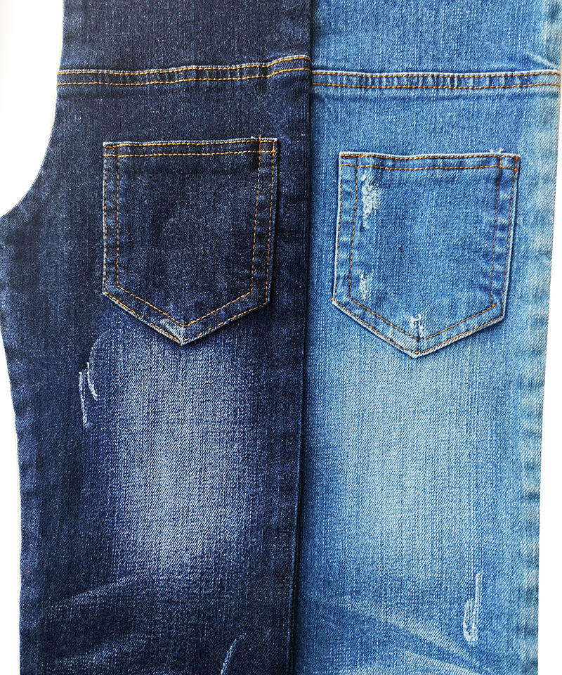 Slub Indigo 3/1 Twill Tejido denim elástico pesado#20034