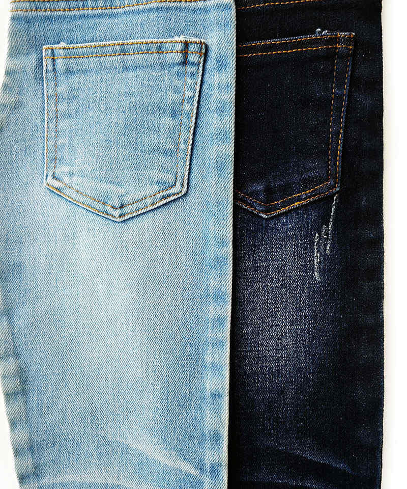 Sarga índigo 3/1 Tejido denim elástico pesado#20060