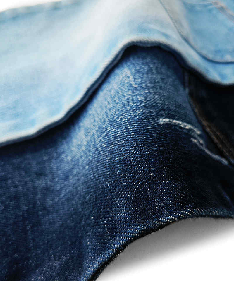 Sarga índigo 3/1 Tejido denim elástico pesado#20060