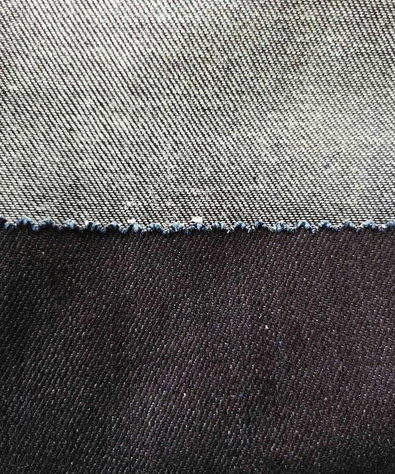 Slub Indigo 3/1 Twill Tejido denim elástico pesado#20062