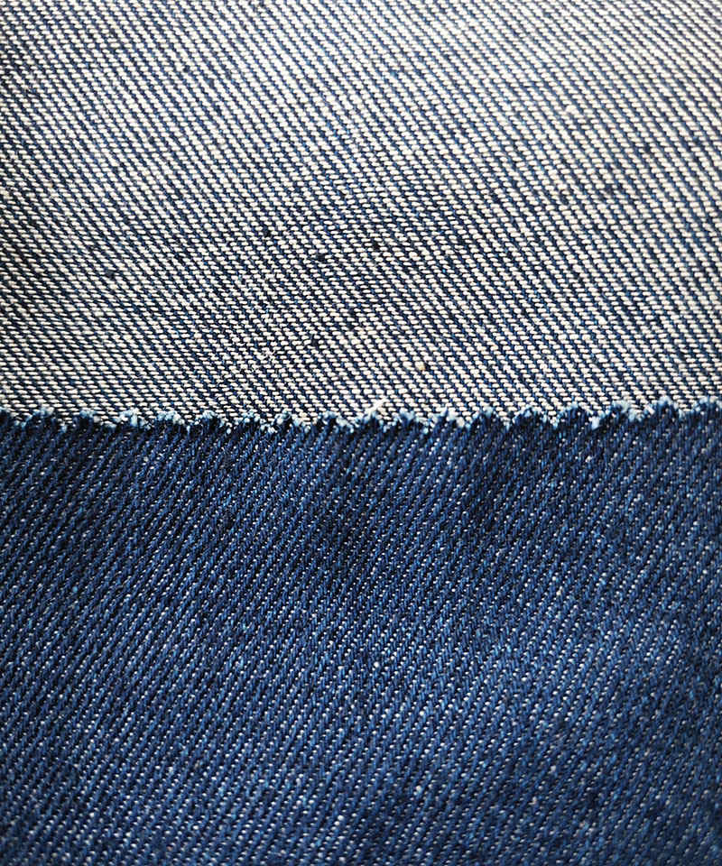 Sarga índigo 3/1 Tejido denim elástico pesado#20064