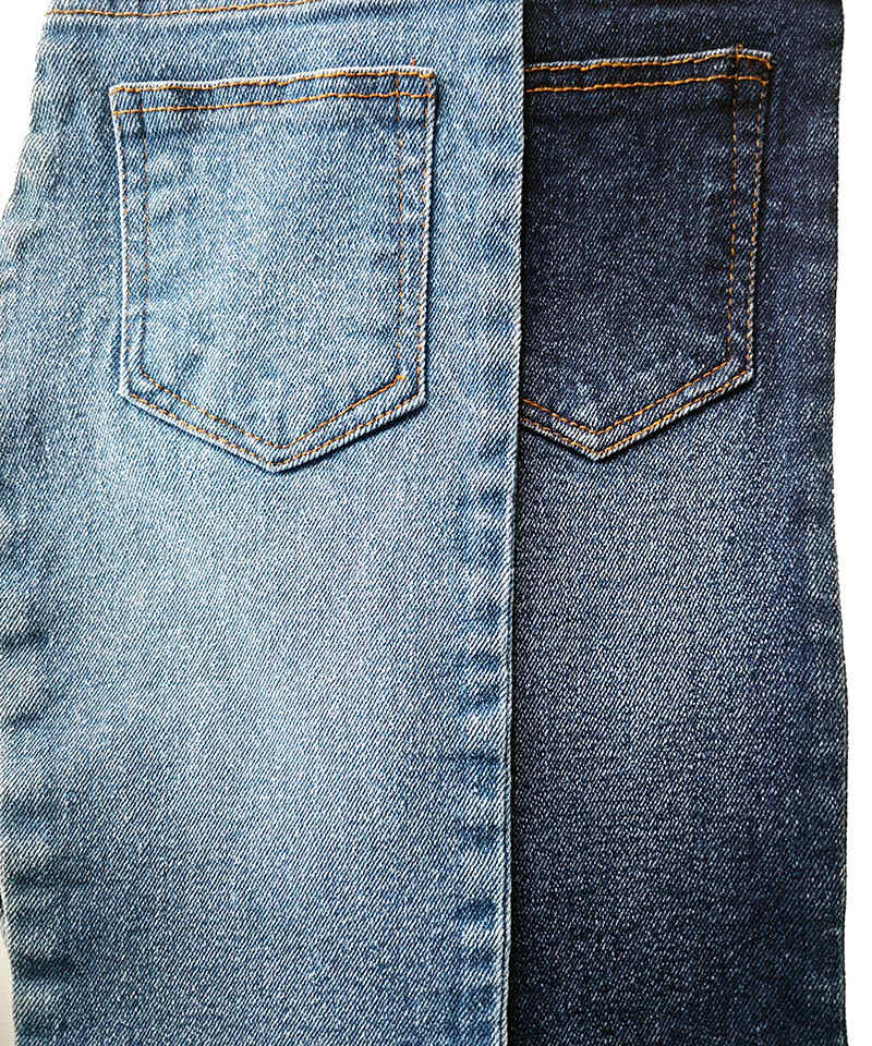 Sarga índigo 3/1 Tejido denim elástico pesado#20066