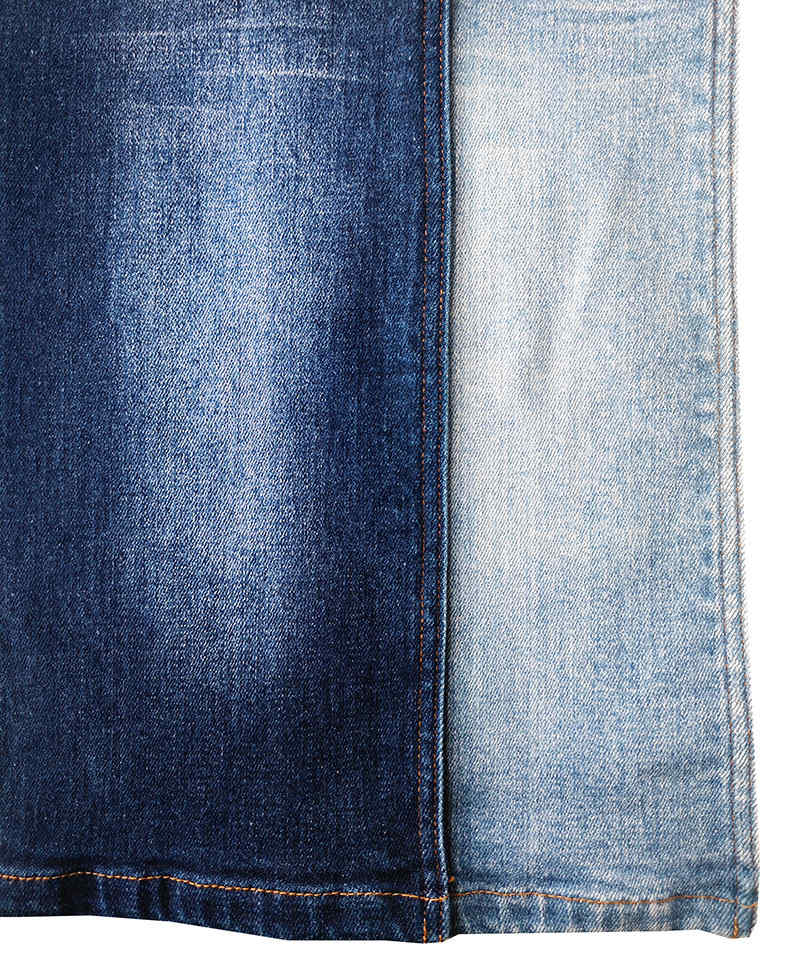 Slub Indigo 3/1 Twill Tejido denim elástico pesado#20072