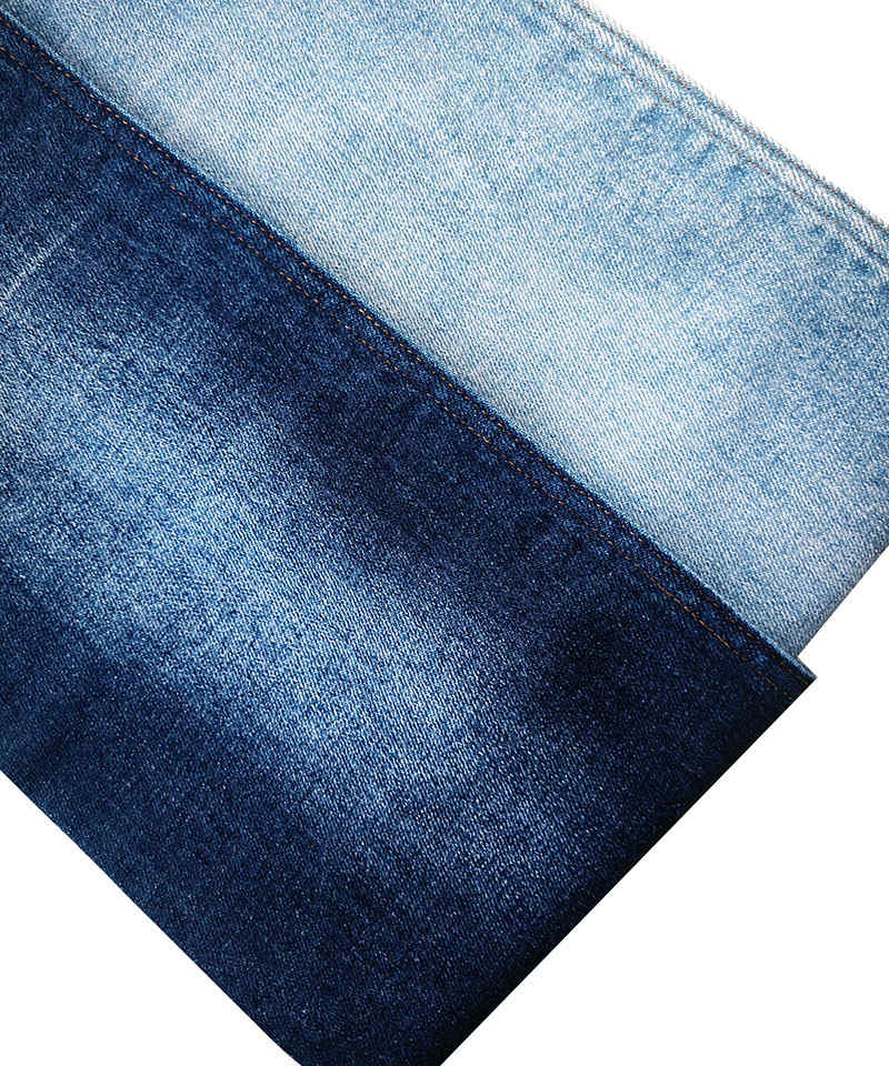 Slub Indigo 3/1 Twill Tejido denim elástico pesado#20072