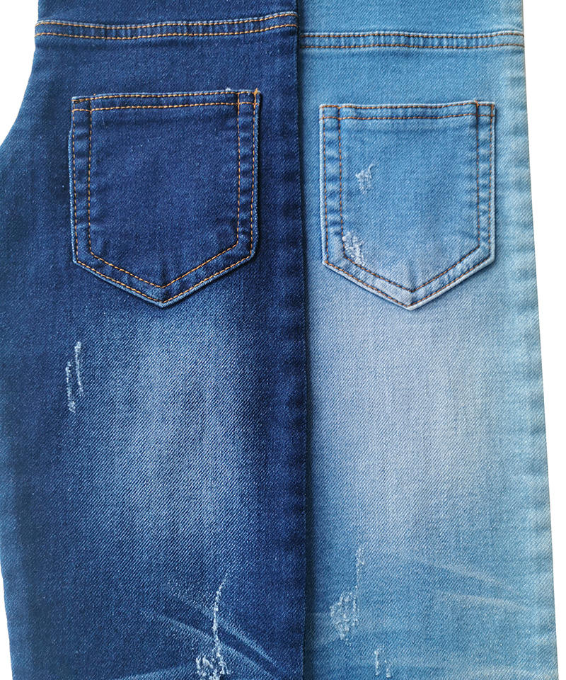 Indigo Tejido falso Peso medio Tejido denim elástico#60006