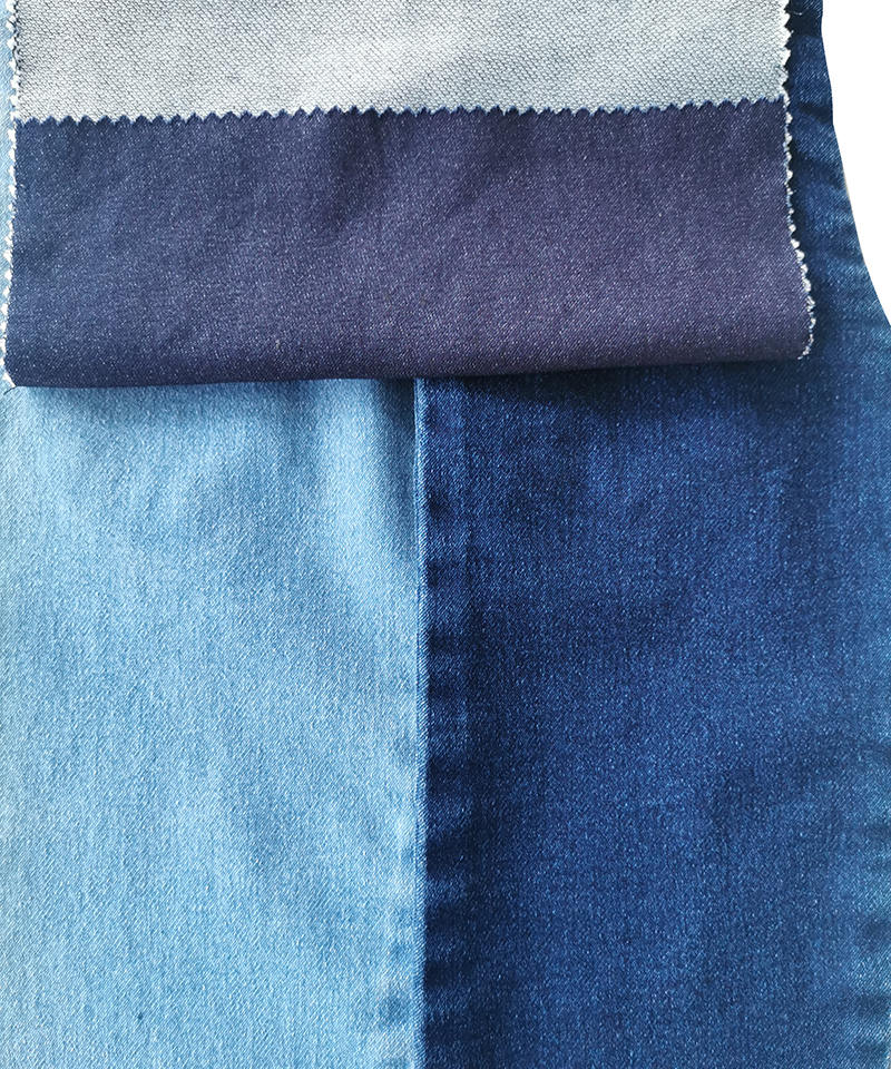 Indigo Tejido falso Peso medio Tejido denim elástico#60036