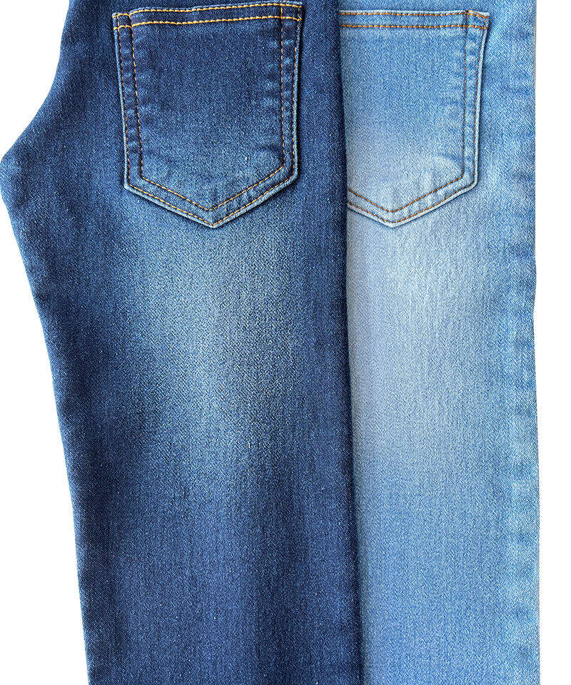 Indigo Tejido falso Peso medio Tejido denim elástico#60043