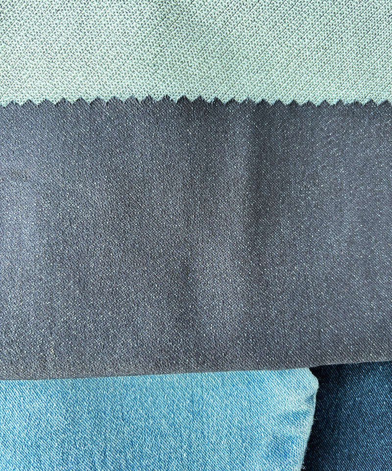 Indigo Tejido falso Peso medio Tejido denim elástico#60043