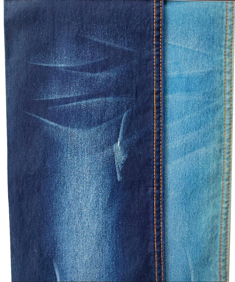 Indigo 4/1 Satén Peso medio Tejido denim elástico alto#50016