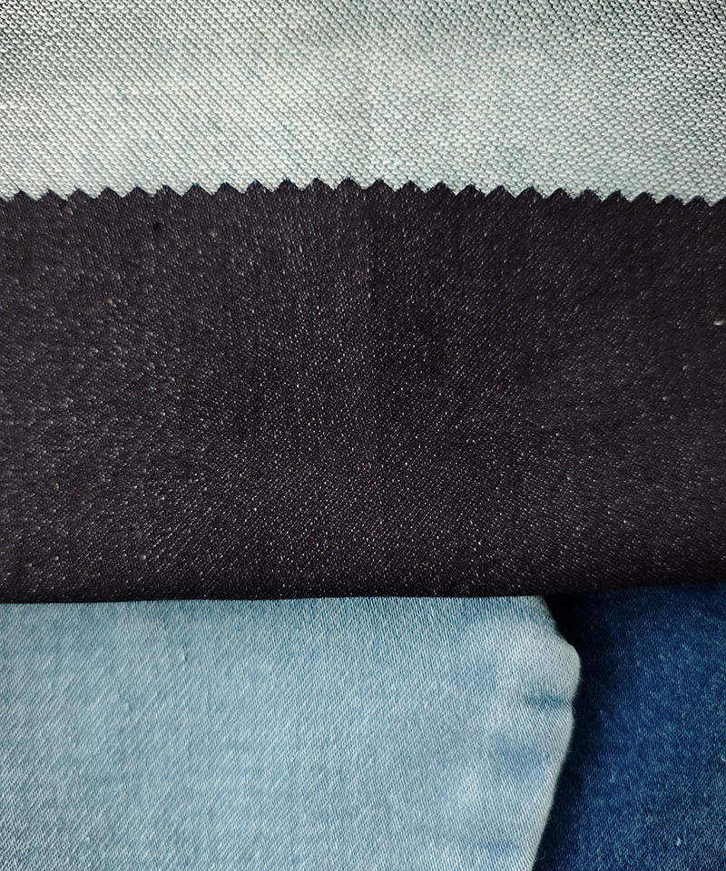 Indigo Tejido falso Peso medio Tejido denim elástico#60053