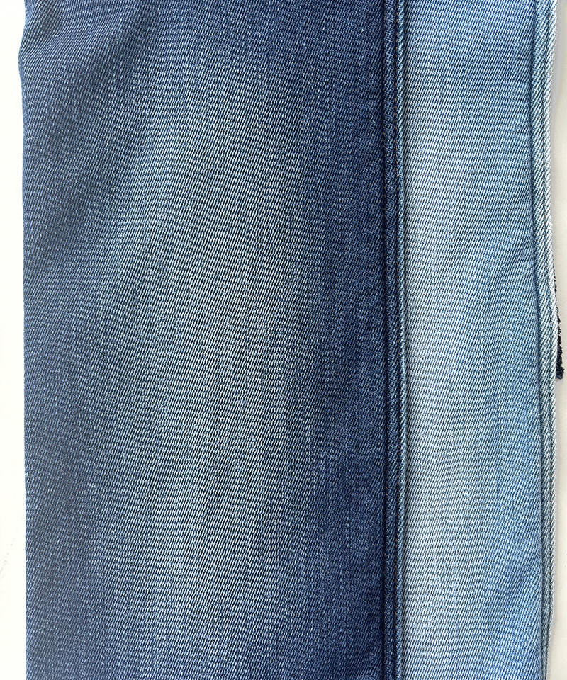 Slub Indigo 3/1 Twill Tejido de mezclilla de alta elasticidad y peso pesado#80003