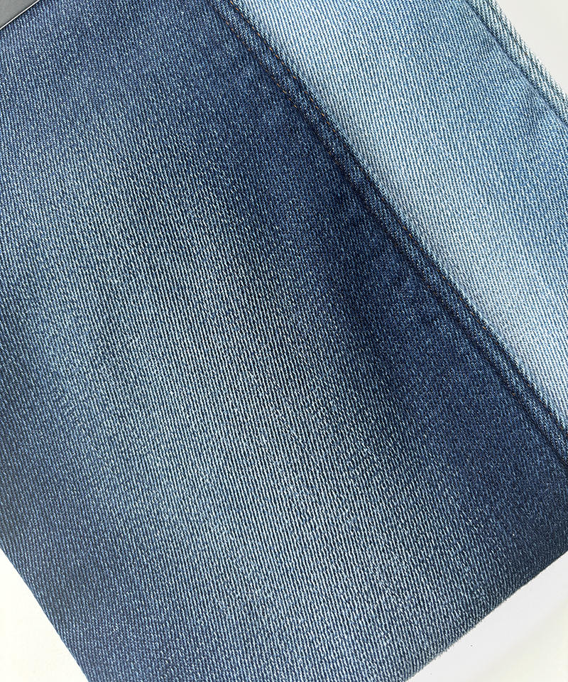 Slub Indigo 3/1 Twill Tejido de mezclilla de alta elasticidad y peso pesado#80003