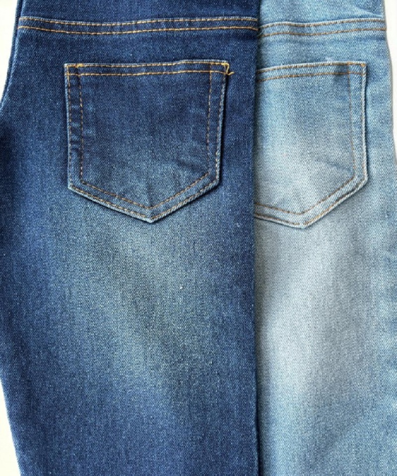 Sarga índigo 3/1 Tejido denim elástico pesado#30070