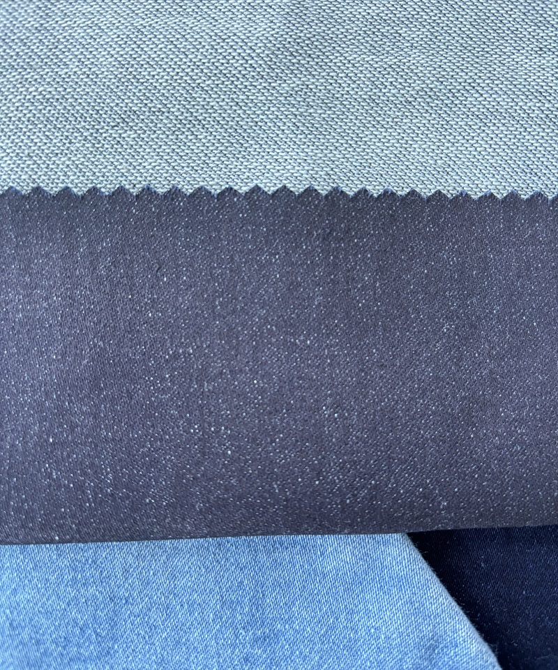 Indigo Tejido falso Peso medio Tejido denim elástico#60045