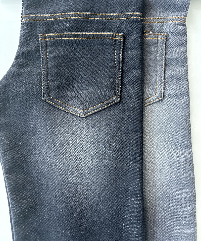 Indigo Tejido falso Peso medio Tejido denim elástico#60024