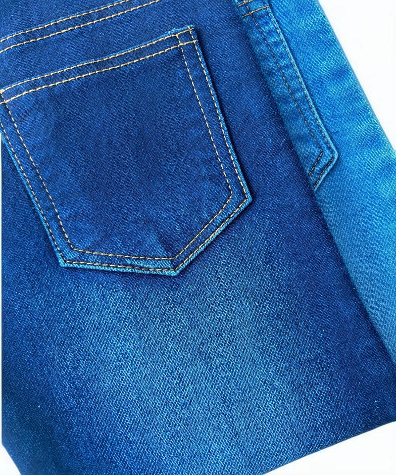 Indigo Tejido falso Peso medio Tejido denim elástico#60011