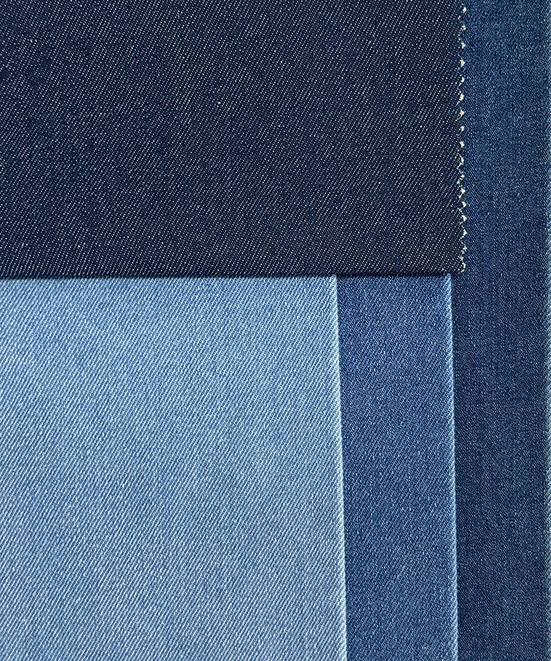 -9169#Indigo-3/1 Twill-8.2oz-Tela vaquera no elástica#10007