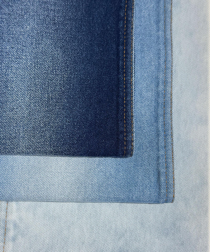 -9762-2#Indigo-3/1 Twill-13.7oz-Tela vaquera no elástica#10011