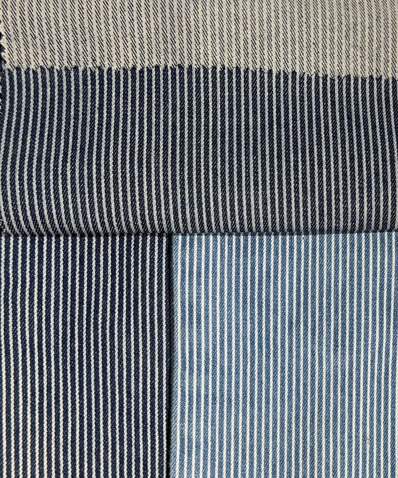 Slub-7012#Indigo-3/1 Twill-8.6oz-Tela vaquera no elástica#10014