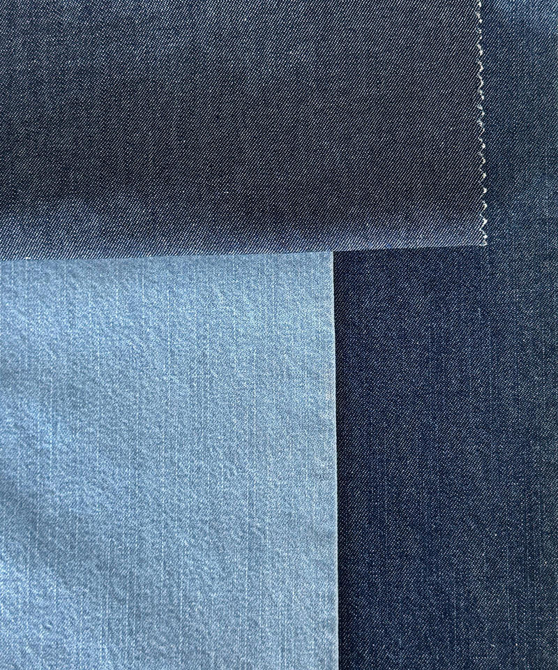 Slub-9172#Indigo-2/1 Twill-6.5oz-Tela vaquera no elástica#10025