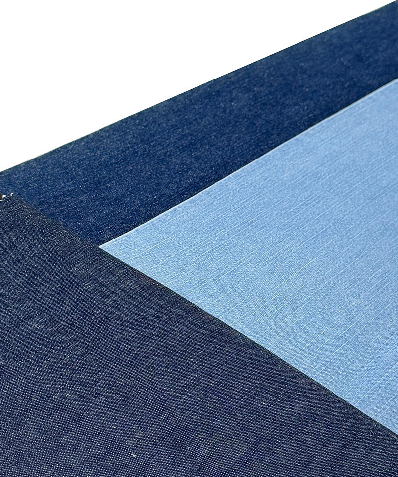 Slub-9172#Indigo-2/1 Twill-6.5oz-Tela vaquera no elástica#10025