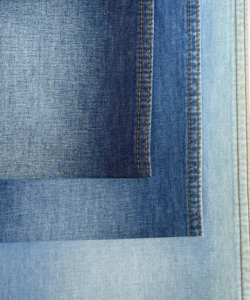 -9131-1#Indigo-2/1 Twill-4.8oz-Tela vaquera no elástica#10027