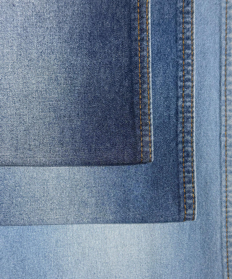 -9638#Indigo-2/1 Twill-6.4oz-Tela vaquera no elástica#10034