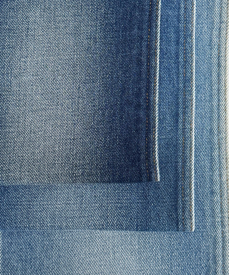 -9795-1#Indigo-3/1 Twill-11oz-Tela vaquera no elástica#10040