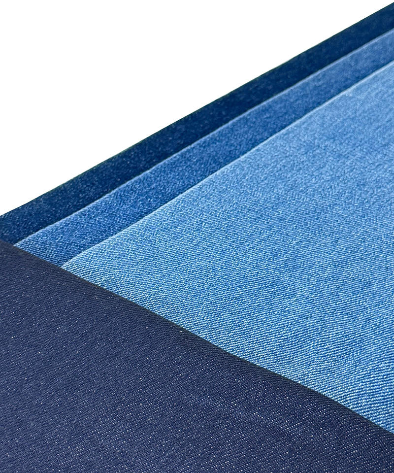 -9795-1#Indigo-3/1 Twill-11oz-Tela vaquera no elástica#10040