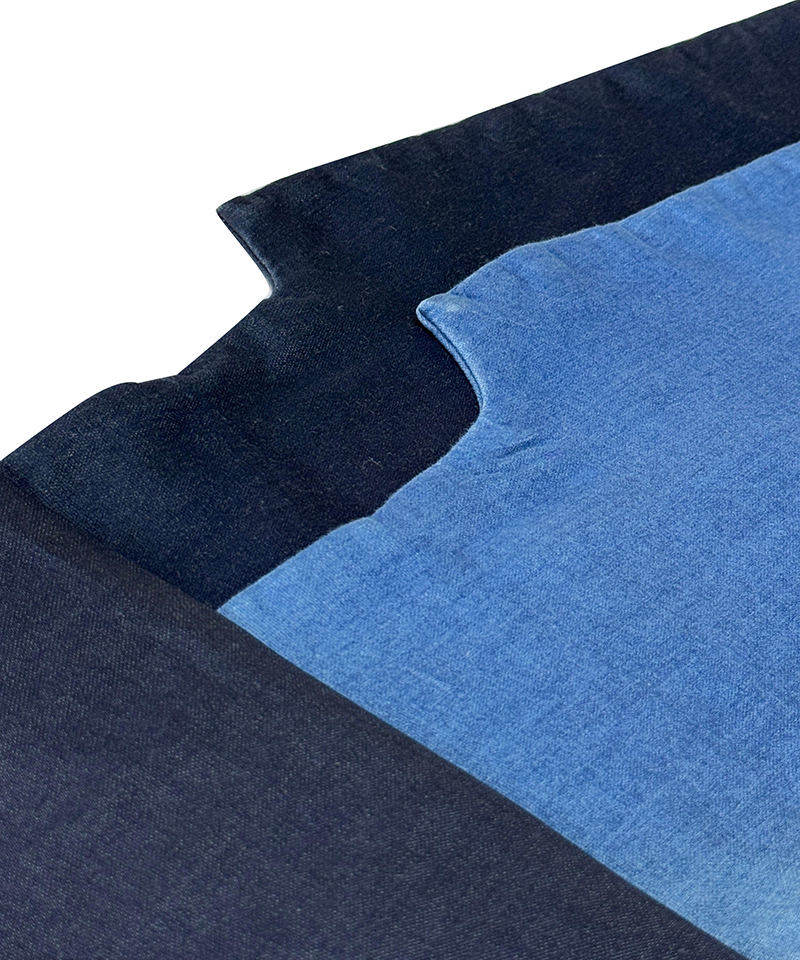 -5207-1#Indigo-2/1 Twill-6.3oz-Tela vaquera de alta elasticidad#40010