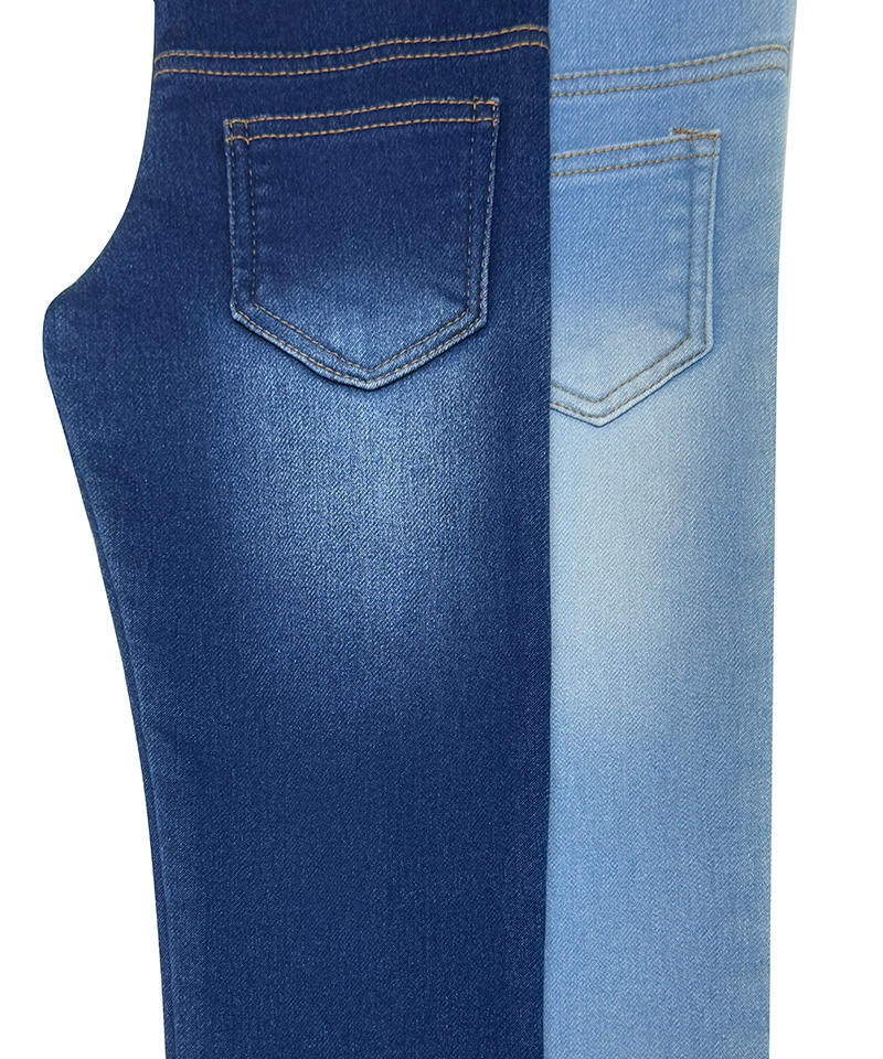 -9649#Indigo-Tejido falso-11.9oz-Tela vaquera elástica#60034