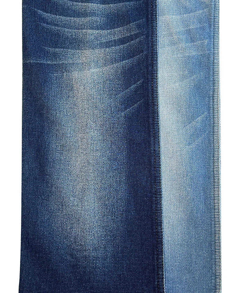 -9756#Indigo-Jacquard-12.7oz-Tela vaquera de alta elasticidad#90005