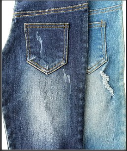 Fabile de mezclilla Jacquard: código de moda de la artesanía hasta el mercado
